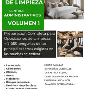 test-oposiciones-personal-limpieza-centros-administrativos-vol-1
