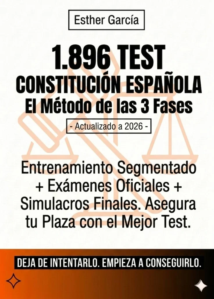 test constitución espanola