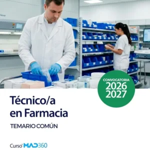 Temario Común Técnico/a en Farmacia – Servicio Andaluz de Salud (SAS)